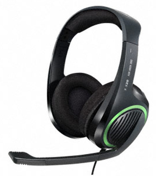 Sennheiser X 320 Binaural Head-band Black headset