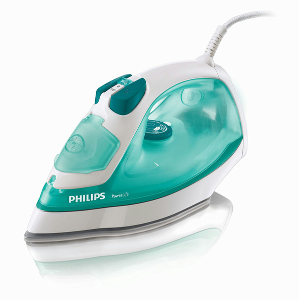 Philips PowerLife GC2906/02 Steam iron 2000W Green,White iron