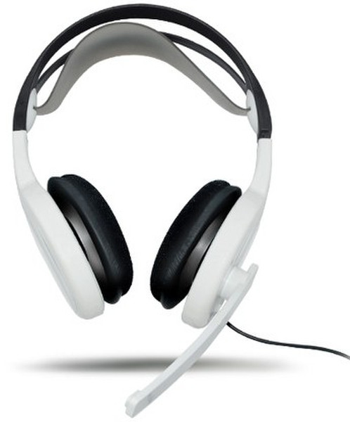 Wintech WH-265W 2x 3.5 mm Binaural Head-band White headset