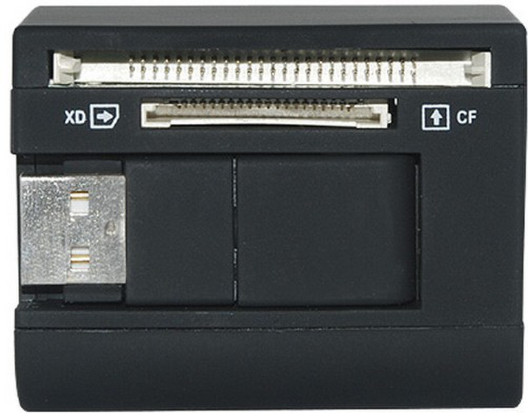 Wintech CR-18 USB 2.0 Черный устройство для чтения карт флэш-памяти