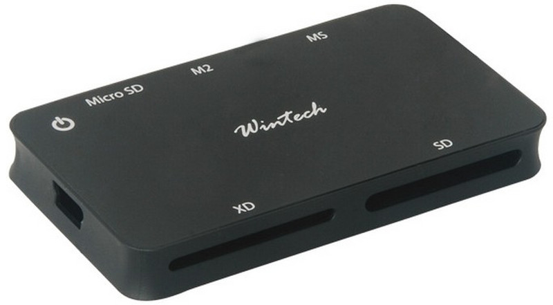Wintech CR-25 USB 2.0 Черный устройство для чтения карт флэш-памяти