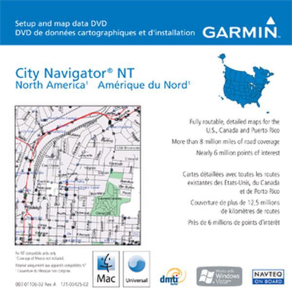 Garmin City Navigator® North America NT