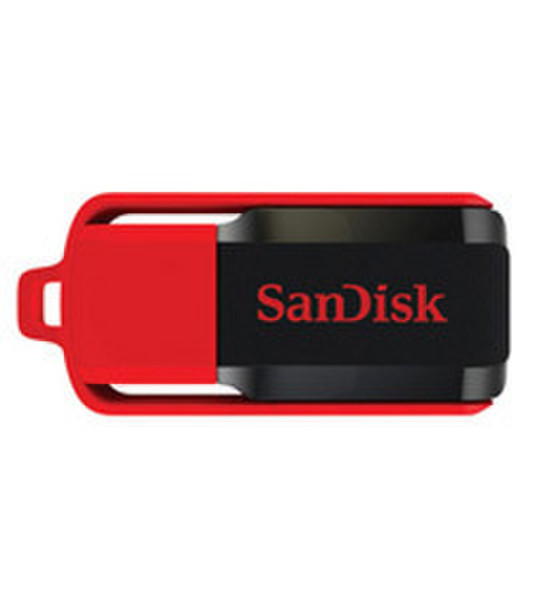 Sandisk Cruzer Switch 32GB 32GB USB 2.0 Typ A Schwarz, Rot USB-Stick