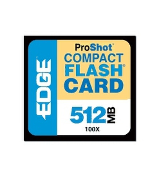 Edge ProShot 100x CF Cards 512MB 0.5ГБ CompactFlash карта памяти