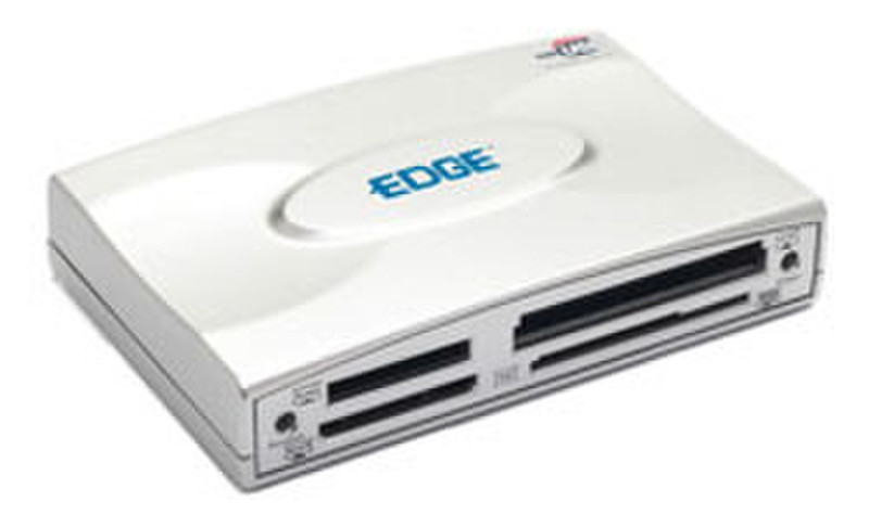Edge All-in-1 Digital Camera Card Reader with xD Slot USB 2.0 Silber Kartenleser