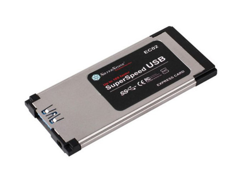 Silverstone EC02 Внутренний USB 3.0 интерфейсная карта/адаптер
