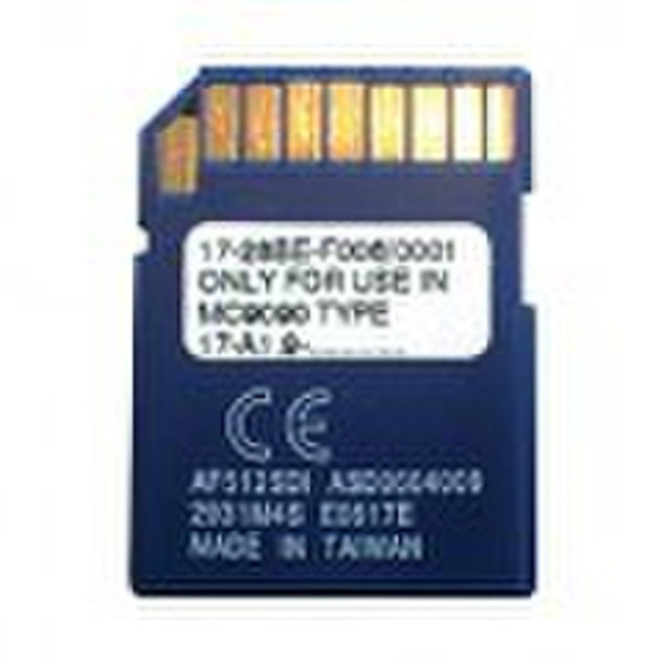 Bartec SD Card, 512MB 0.5GB SD Speicherkarte