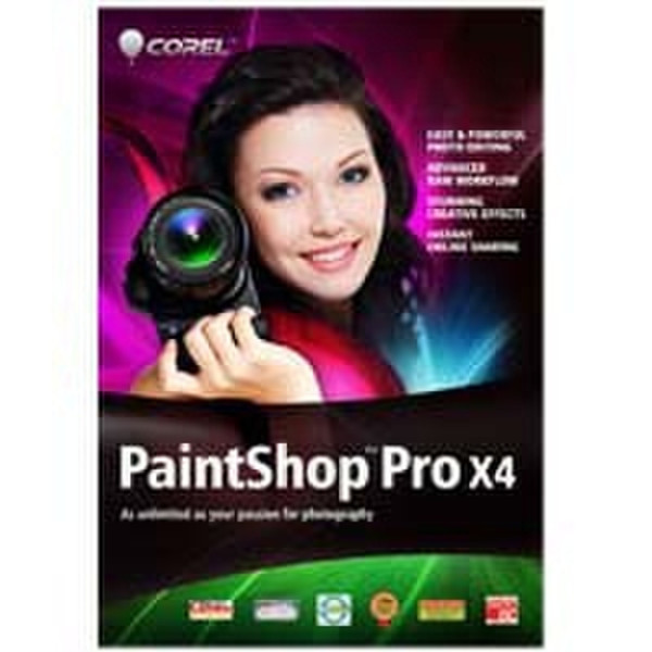 Corel PaintShop Pro X4, 121-250u, WIN, MLNG