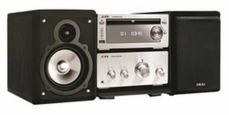 Akai AMD60 Micro set 90Вт Черный домашний музыкальный центр