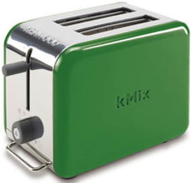 Kenwood TTM025 2slice(s) 900W Green toaster