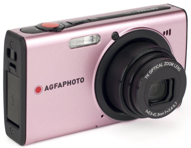 AgfaPhoto Optima 147 14.1МП CCD 4320 x 3240пикселей Розовый