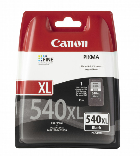 Canon PG-540 XL 21мл 600страниц Черный струйный картридж
