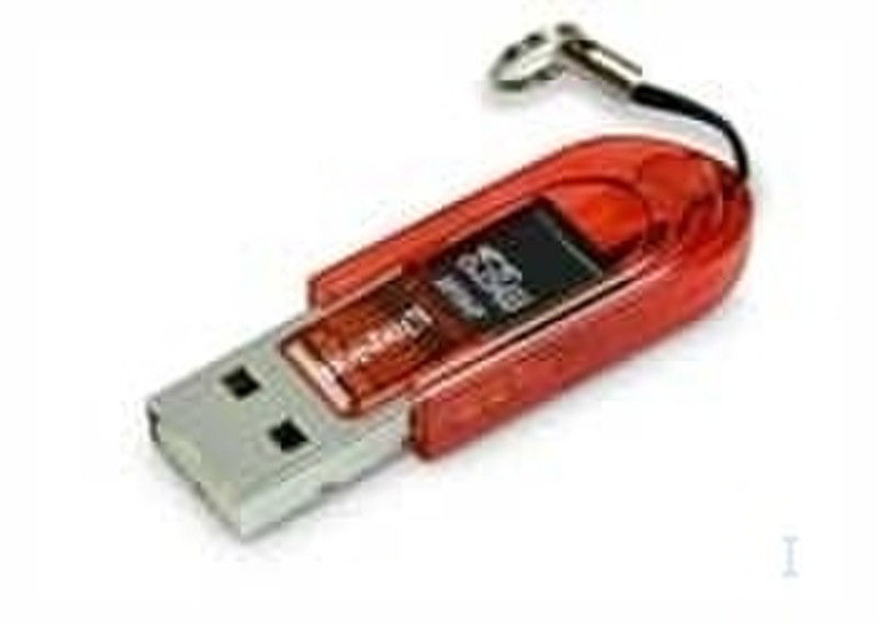 Kingston Technology USB microSD Reader (red) card reader