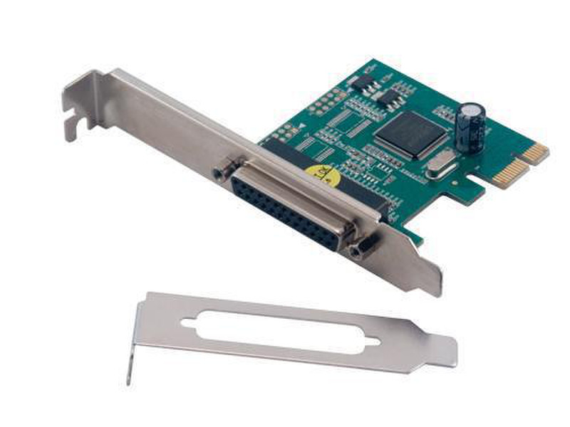 MCL Carte PCI express parallèle - 1 port DB25 femelle (normal + LP) Eingebaut Parallel Schnittstellenkarte/Adapter