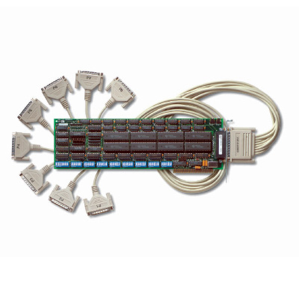 Digi PC/X 4-Port Multiport Serial Adapter Netzwerkkarte