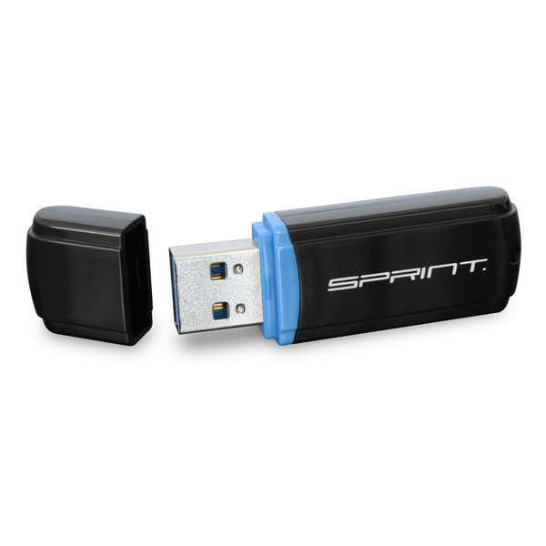 Sharkoon Flexi-Drive Sprint 32ГБ USB 3.0 (3.1 Gen 1) Type-A Черный USB флеш накопитель