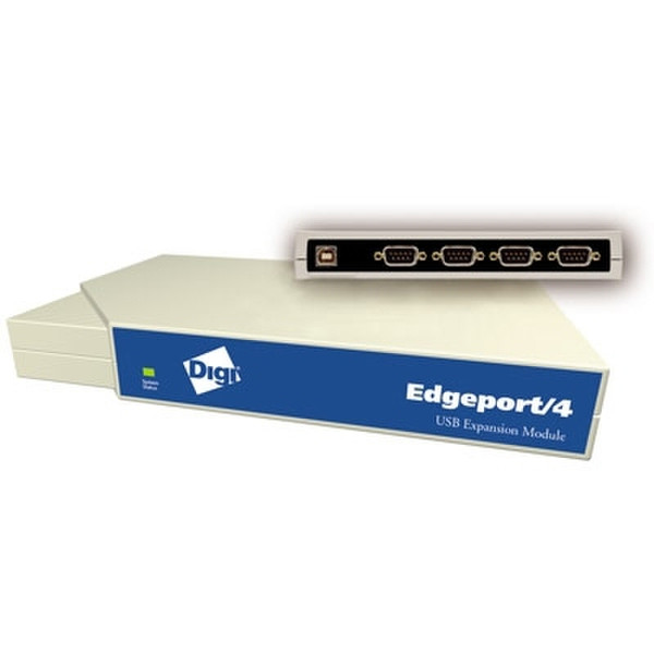 Digi Edgeport® USB to Serial RS-232 4 USB cable interface/gender adapter