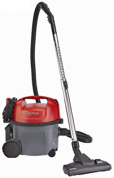 Nilfisk Thor Cylinder vacuum 8L 900W Grey,Red