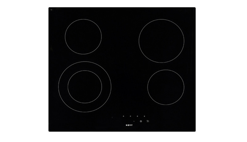 NOVY Ozone Eingebaut Ceramic hob Schwarz