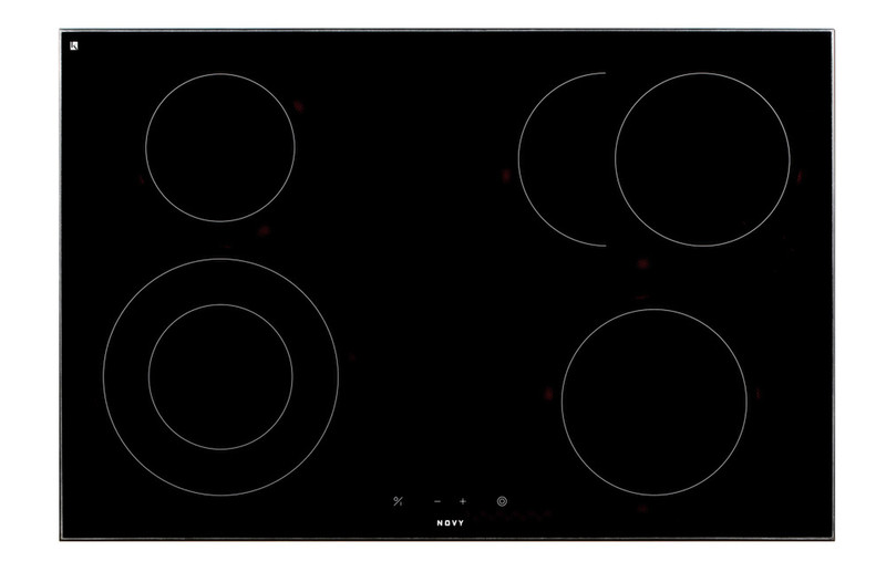 NOVY 1112 built-in Electric Black hob