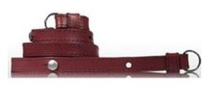 Leica 14457 Ausstattungskoffer Leder Rot Gurt