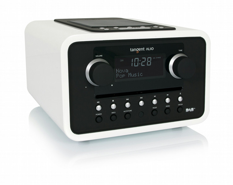 Tangent ALIO CD/DAB+ 10W White CD radio