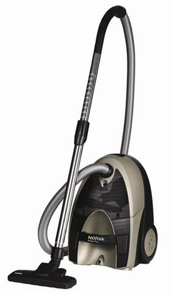 Nilfisk Action plus special Cylinder vacuum 3.2L 1600W Black,Metallic