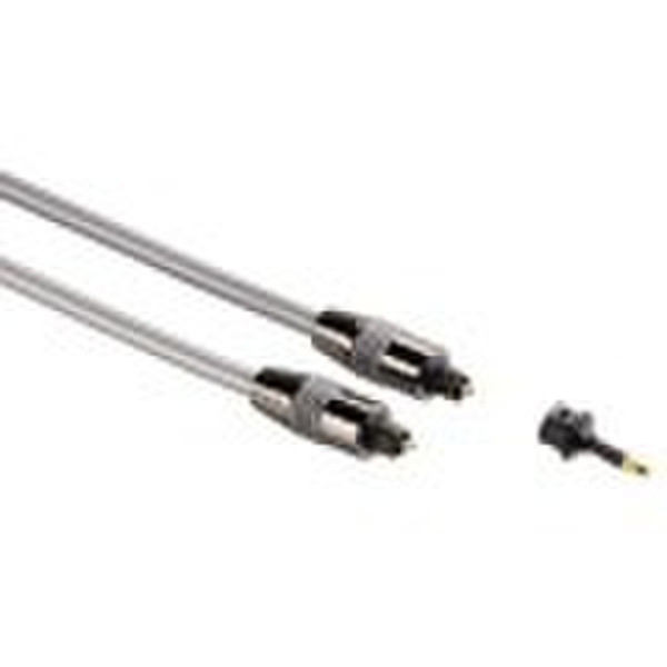 Hama 75042898 0.75m TOSLINK TOSLINK Grey fiber optic cable