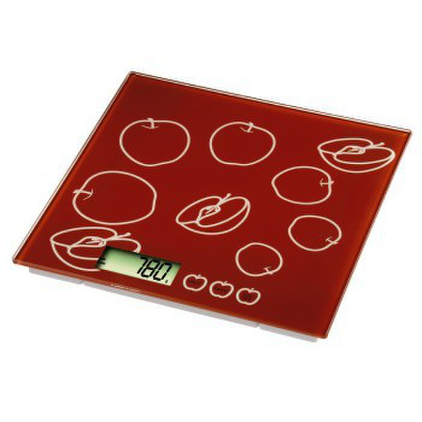 Xavax "Linn" Kitchen Scales Electronic kitchen scale Красный