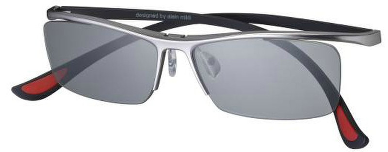 LG AG-F290 Black,Red,Silver stereoscopic 3D glasses
