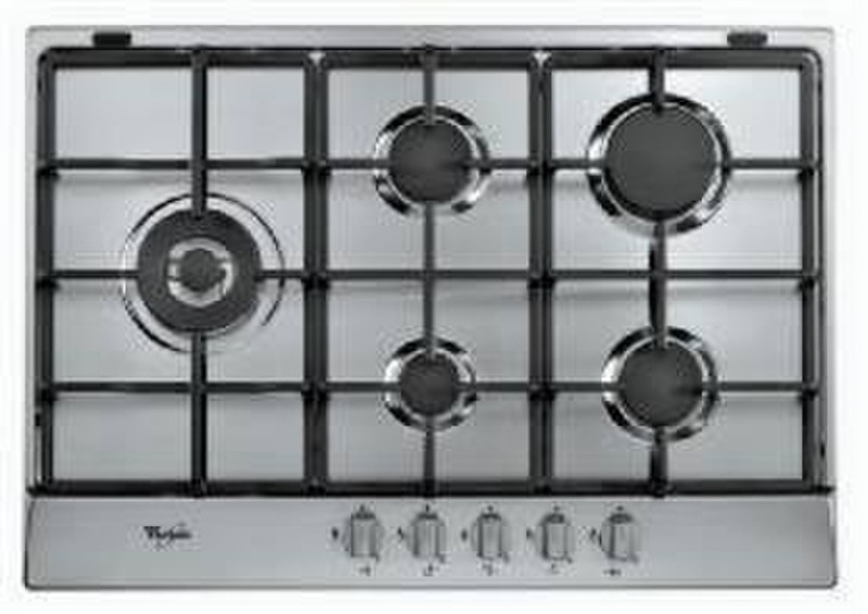 Whirlpool AKR 3290 IXL Встроенный Gas hob Нержавеющая сталь плита