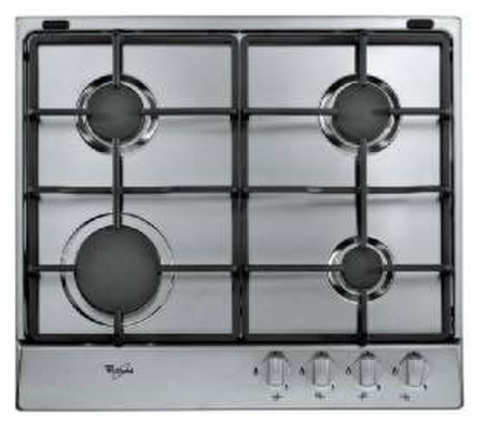 Whirlpool AKR 3700 IX Встроенный Gas hob Нержавеющая сталь плита