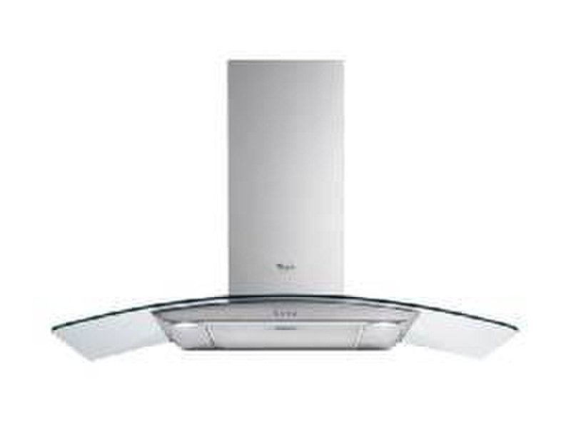 Whirlpool AKR 553 IX Wall-mounted 430m³/h Stainless steel cooker hood