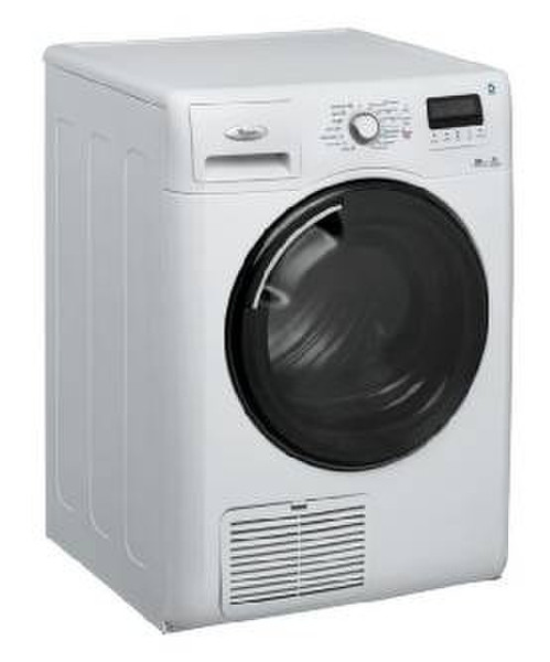 Whirlpool AZB 8780 freestanding Front-load 8kg B Black,White tumble dryer