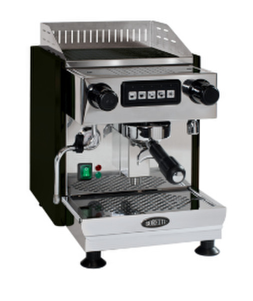 Boretti Barista Отдельностоящий Semi-auto Espresso machine 2.9л Черный