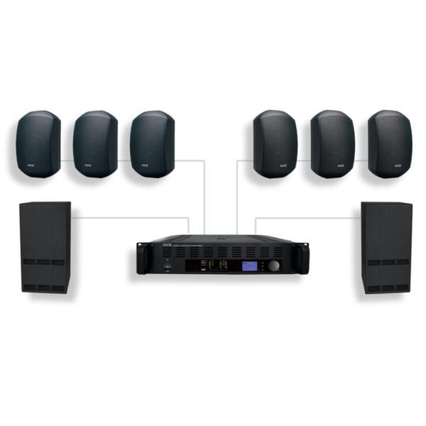 APart BARSET-BL Black speaker set