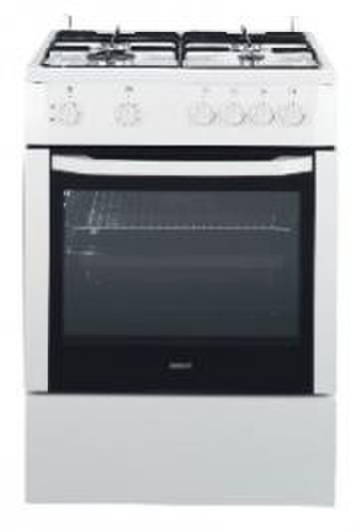 Beko CSS 62010 DW Freistehend Gas hob Weiß Küchenherd