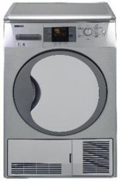 Beko DCU 7330 XS freestanding Front-load 7kg B Silver tumble dryer