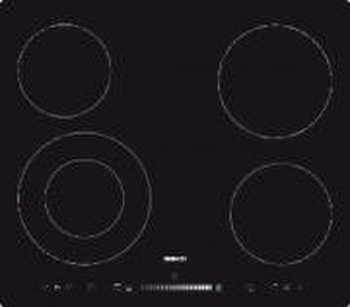 Beko HIC 64502 T Встроенный Ceramic hob Черный плита