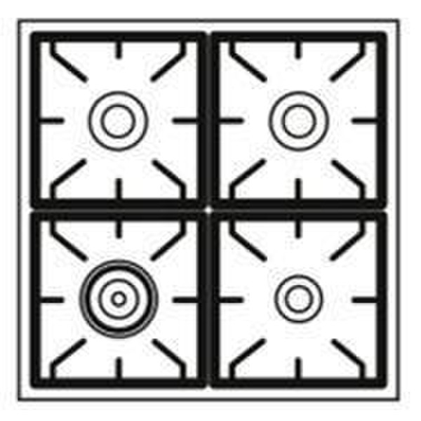 Boretti MBO-70 WT Freestanding Gas hob A cooker