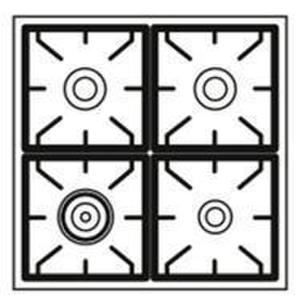 Boretti MC-70 WT Freistehend Gas hob A Küchenherd