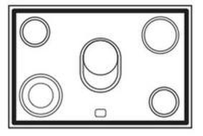 Boretti MCE-90 GR Freistehend Gas hob A Küchenherd