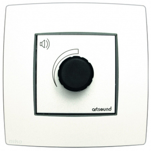 Artsound N-VOL100V-101 White outlet box
