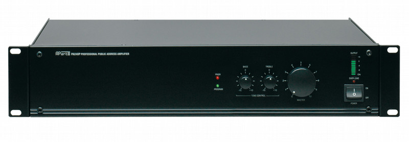 APart PA240P Wired Black audio amplifier