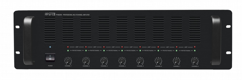 APart PA8250 Проводная Черный усилитель звуковой частоты