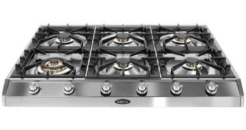 Boretti PGK-96 IX built-in Gas Stainless steel hob