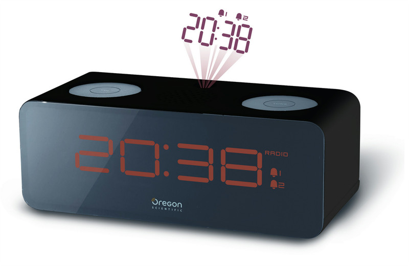 Oregon Scientific RRA 320PK Clock Digital Black