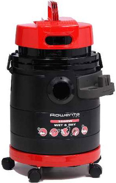 Rowenta RU4053 Хозяйственный пылесос 1600Вт Черный, Красный пылесос