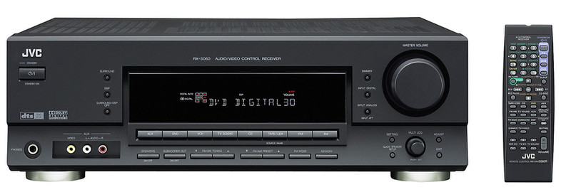 JVC RX-5060 5.1 Black AV receiver