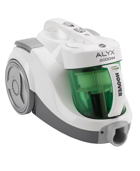 Hoover TC 1202 Cylinder vacuum 2L 2000W Green,White vacuum